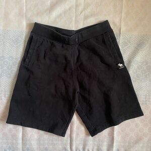 Abercrombie Kids Black Athletic Shorts